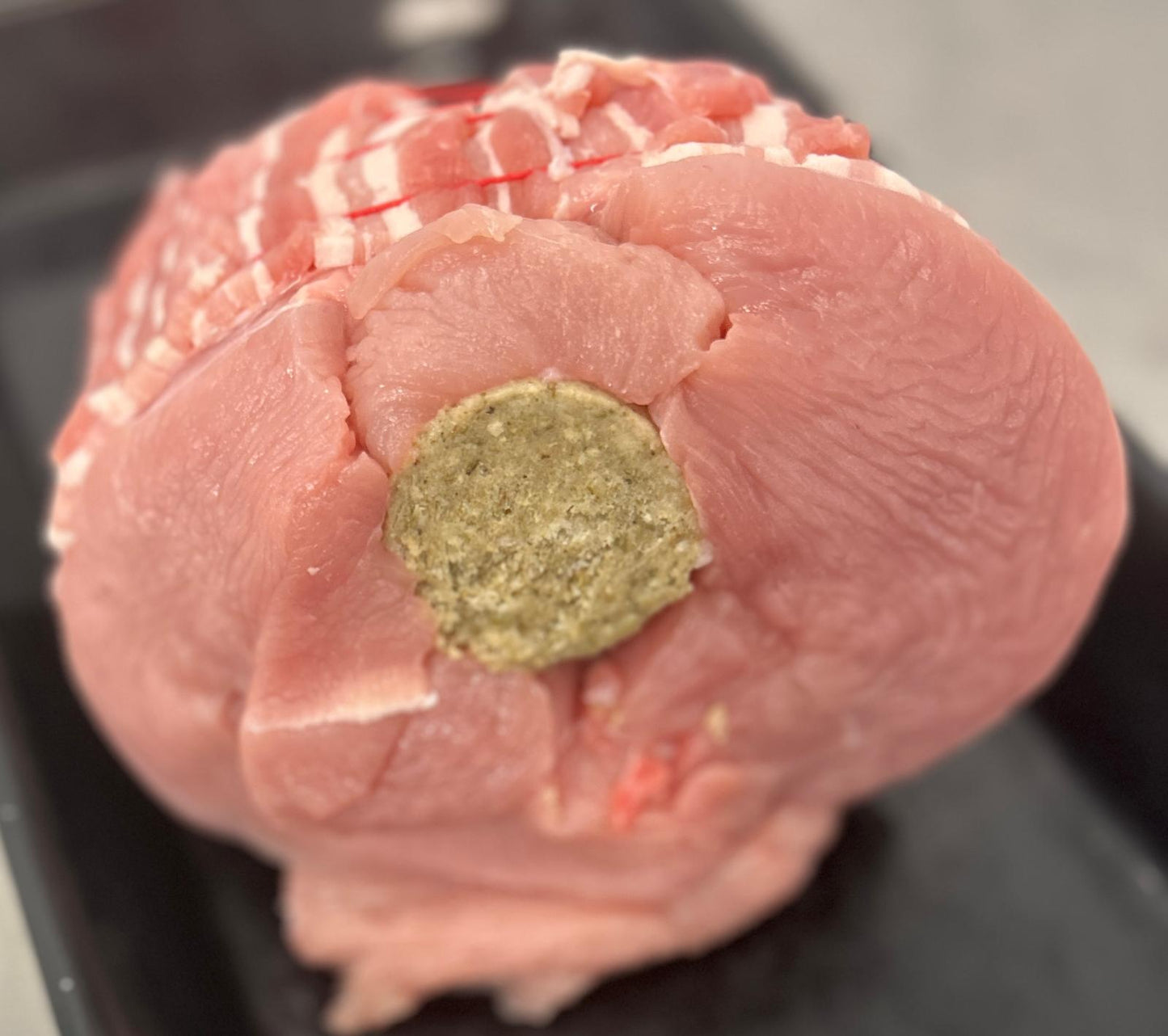 Boneless turkey breast with sage and onion stuffing