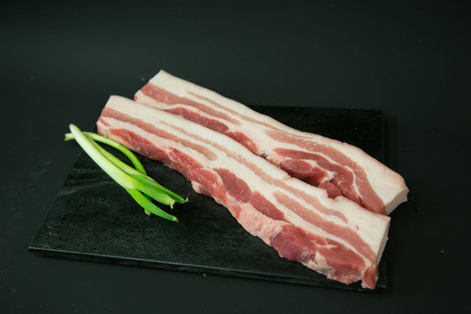 Sliced Draft of Belly Pork