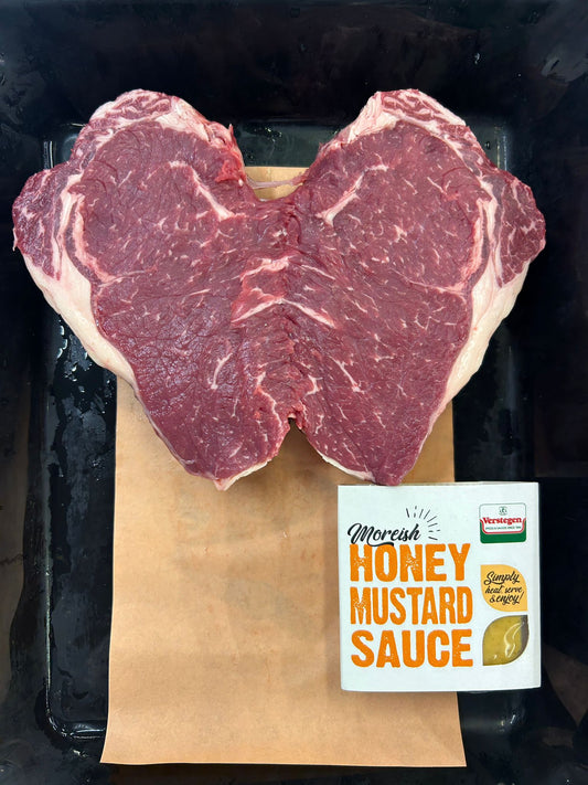 Valentine’s Heart‑Shaped Ribeye – 16oz