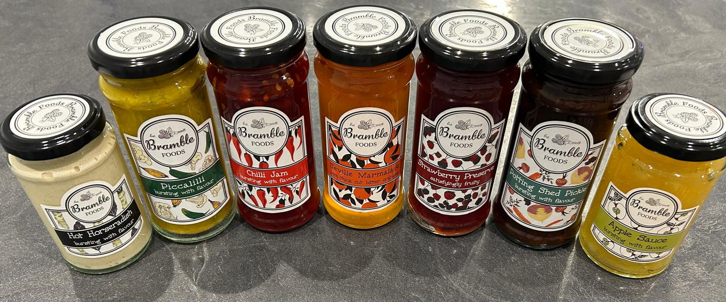 Bramble Food Chutneys, Relishes, Pickles & Sauces