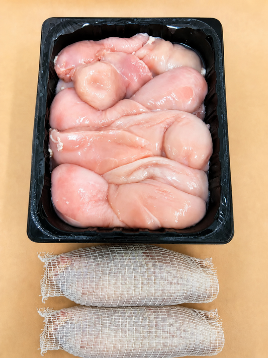 Chicken Breast (5kg Tray) & 2 x Frozen Boneless Turkey Breast (1-1.5kg)