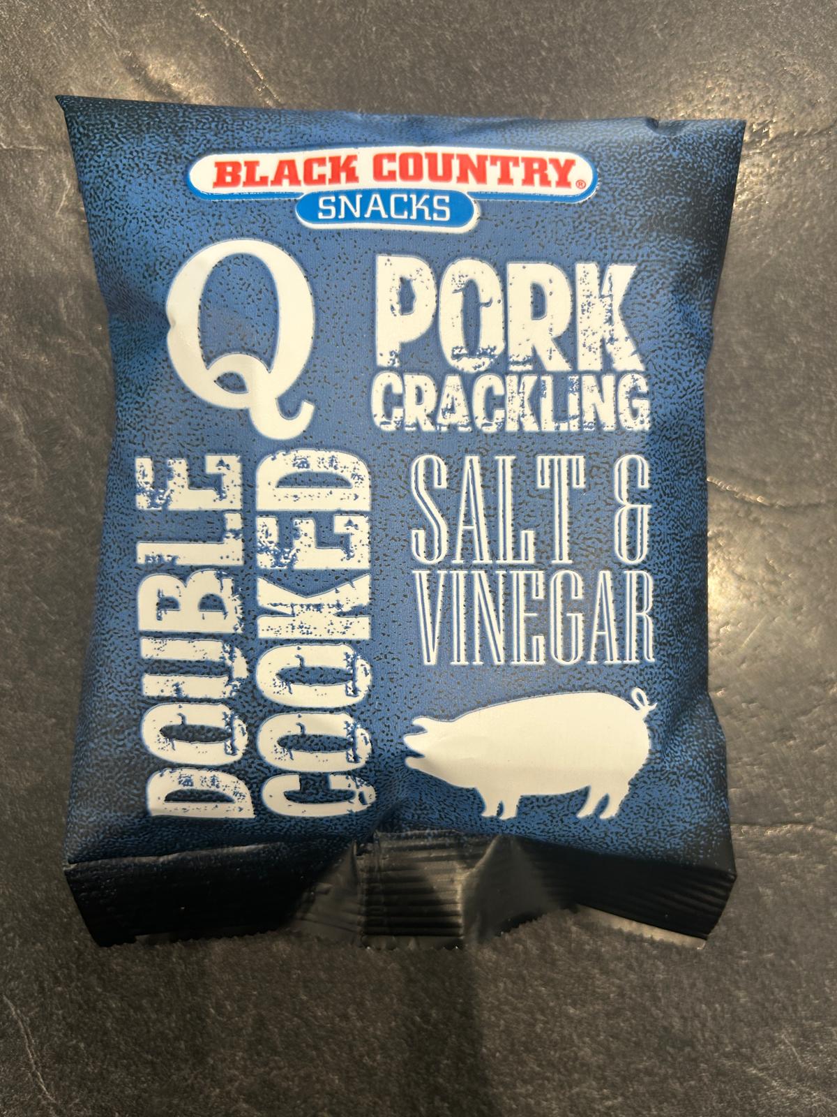 Black Country Double Cooked Pork Crackling Salt & Vinegar