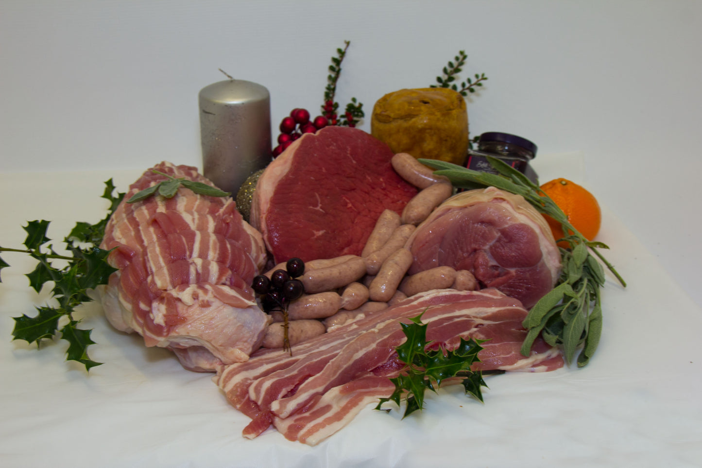 Small Christmas Meat Hamper
