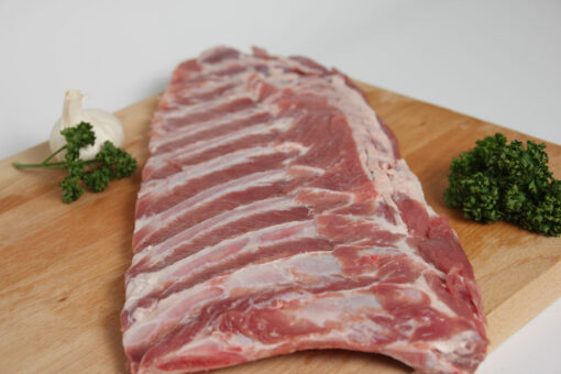 Whole Rack of Pork Spare Ribs