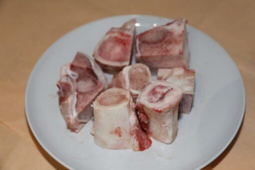 Chopped Veal Marrow Bones